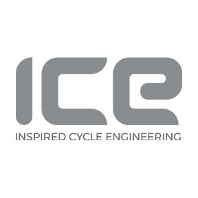The ICE Trikes logo (Inspired Cycle Engineering) in grey against a white background.