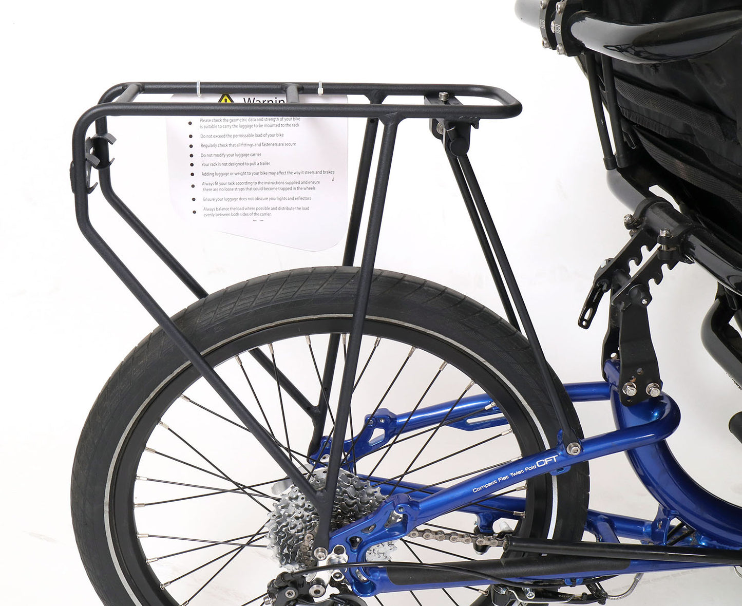 ICE Rear Carrier For Rigid 20 Inch luggage rack
