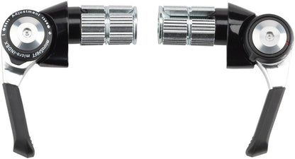 MicroSHIFT 8 Speed Road Shimano Compatible Double/Triple Bar End Shifter Set