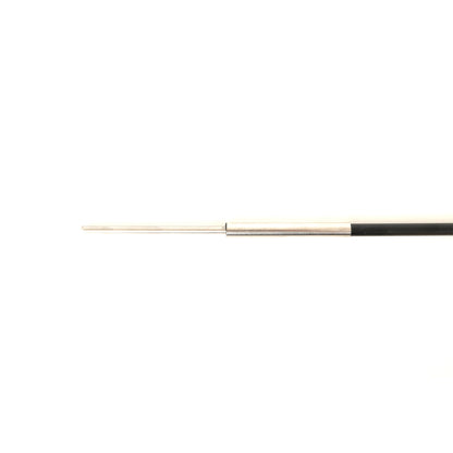 showing the end of the pole where it its into your flag mount.