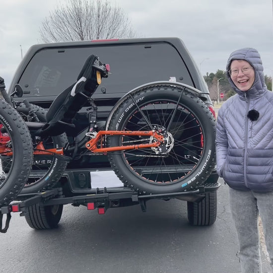View our YouTube video on how to use the Sunlite Trike Rack.