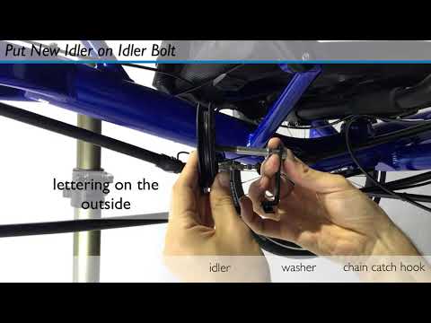 View HP Velotechnik's Technical Video about replacing the idler on YouTube.