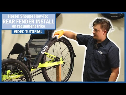 Watch our YouTube Video on how to install an HP Velotechnik Rear Fender.