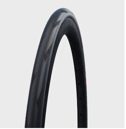 Schwalbe Pro One Super Race V-Guard Tubeless Folding Black Tire 700c x 28mm (28-622mm) studio image side
