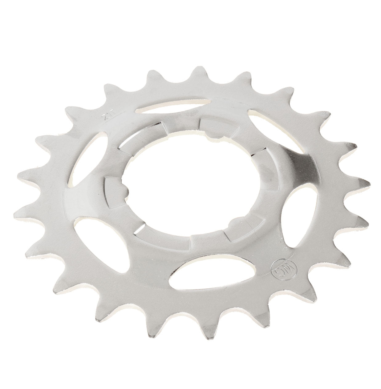Front angled view of the Replacement 21t cog for the Shimano Nexus internal geared hub, shown on a white background.