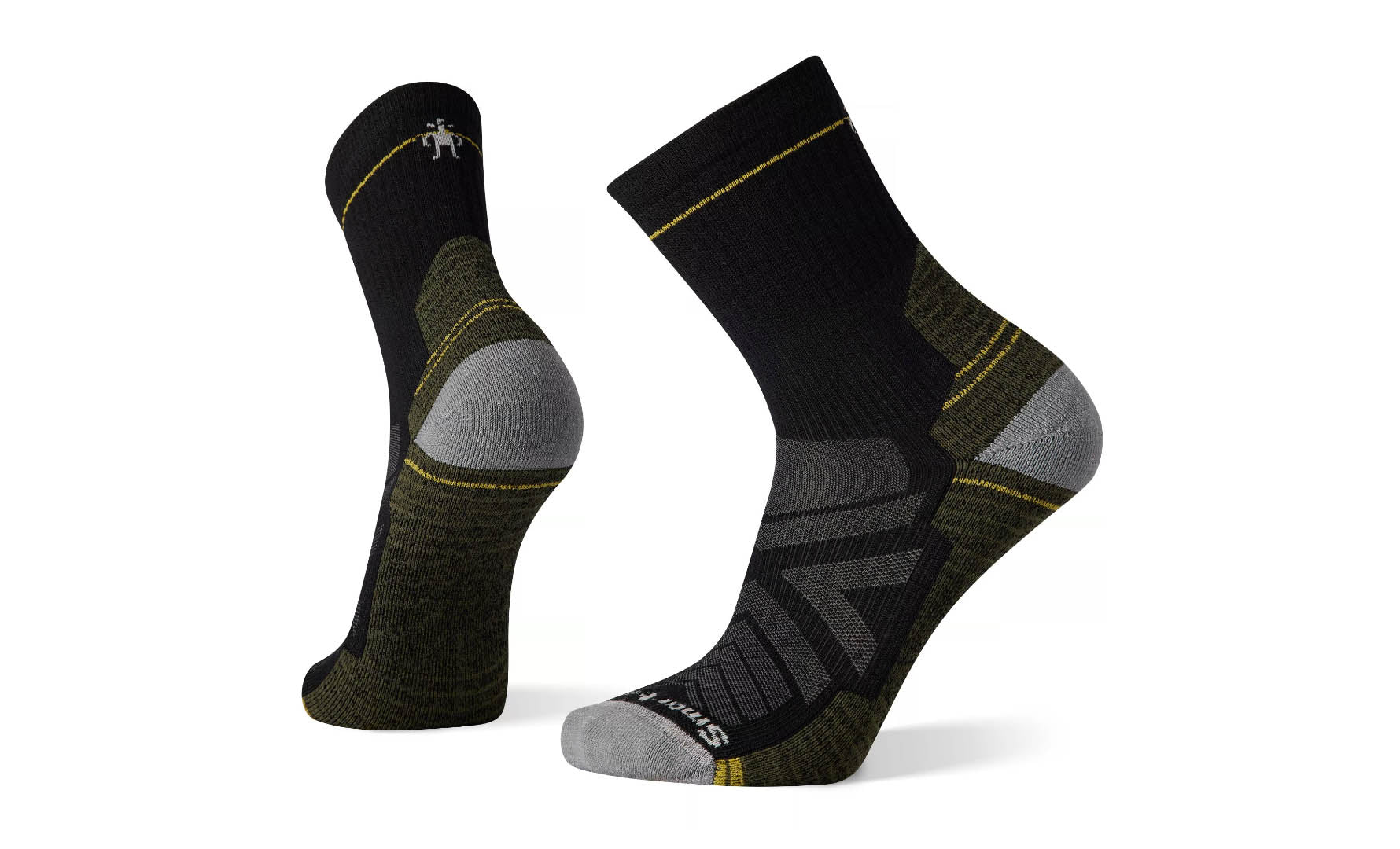 Smartwool Hike Light Cushion Mid Crew Socks Black