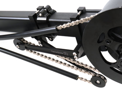 TerraCycle T-Cycle automatic Chain Tensioner for Rectangular Tubing  Greenspeed Magnum Recumbent Trike