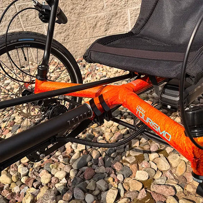 TerraTrike Demo Gran Tourismo e-Plus Flame On Recumbent Trike