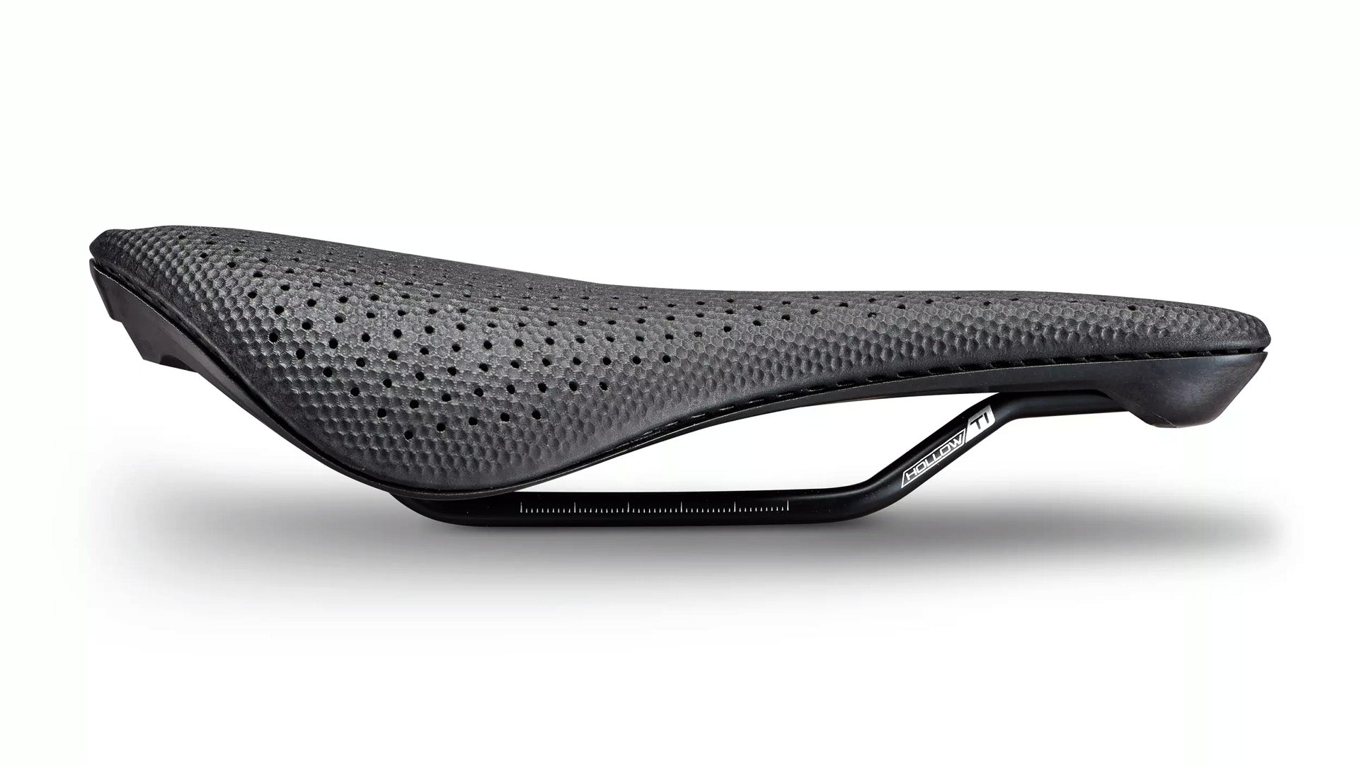 Specialized Power Pro Mirror Saddle Black on a white background.
