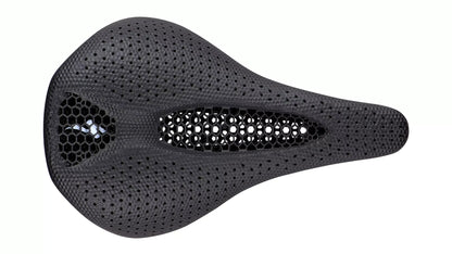 Specialized Power Pro Mirror Saddle Black showing the top on a white background.