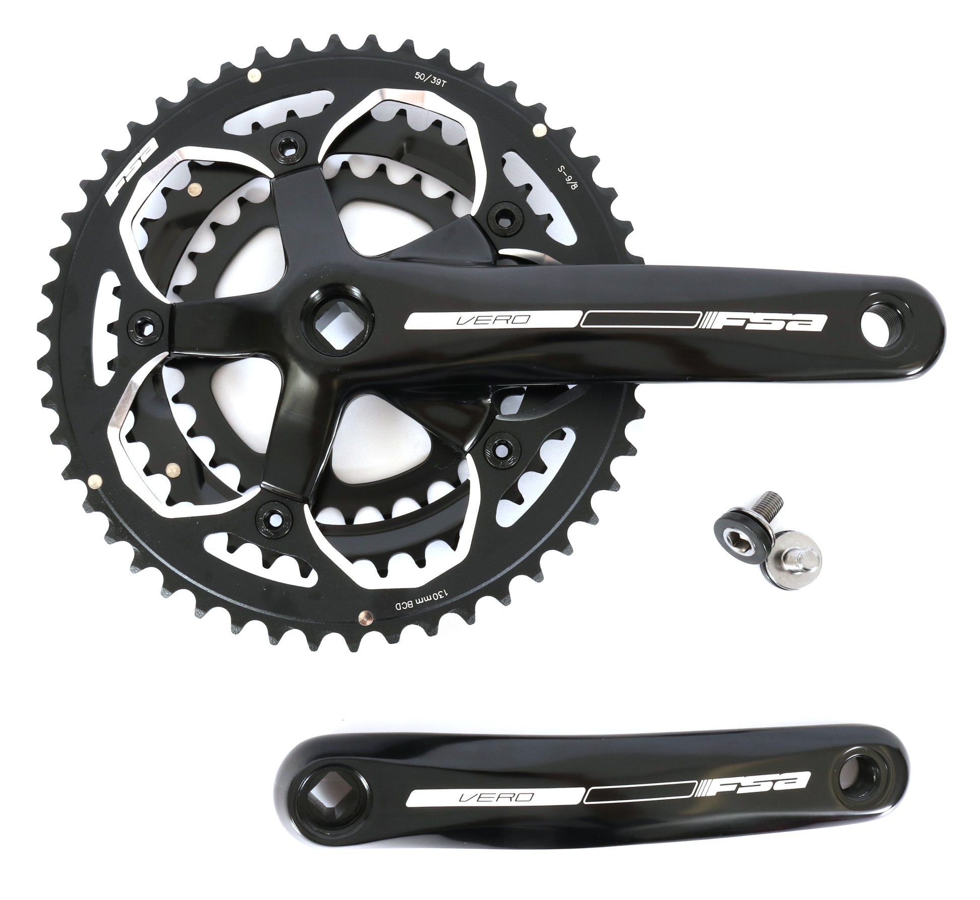 Full Speed Ahead Vero Triple JIS Crankset 130 BCD /170mm