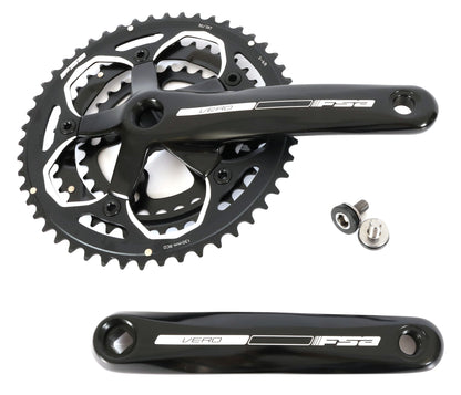 Full Speed Ahead Vero Triple JIS Crankset 130 BCD /170mm as shown on a white background