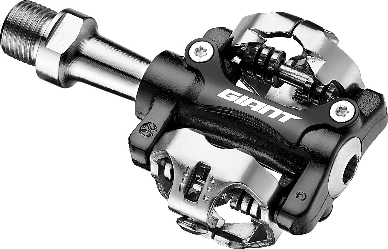 Giant XC Pro Clipless Pedals MTB on a white background showing the top of the pedal