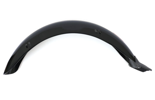 Inside view of the right HP Velotechnik Front 60mm Black Trike replacement fender for 2009 Trikes & Later.