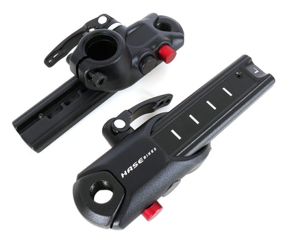 Hase Adjustable Length Crank Arms Shimano Hollowtech shown on a white background