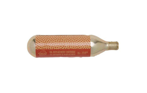 Planet Bike CO2 Cartridge Refill 16g Threaded SINGLE