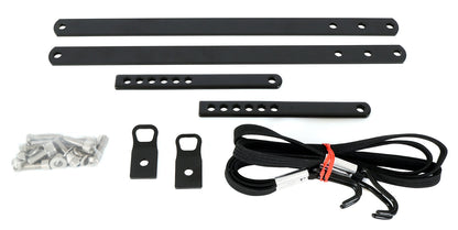 Rear Rack for Greenspeed Magnum SD and XL recumbent trikes with 20" rear wheel hardware
