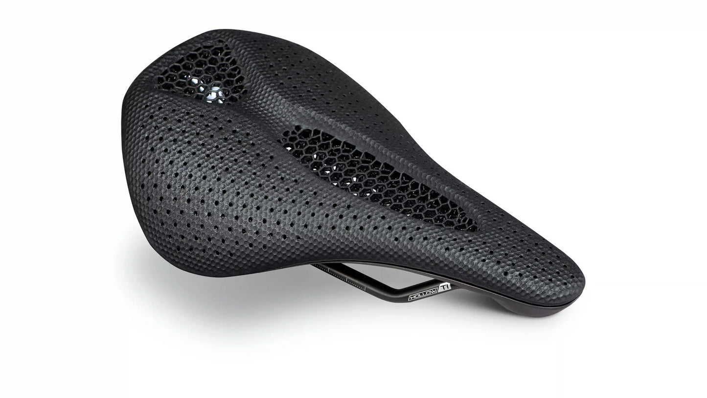 Specialized Power Pro Mirror Saddle Black  on a white background.