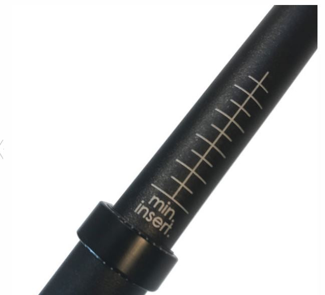 TerraTrike Adjustable Handlebars showing the adjustable part 