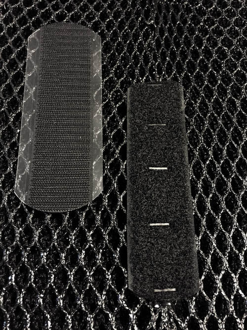 Ventisit Azub/Etc. Comfort Seat Pad (1018) showing the veltro strap used to secure the seat pad.