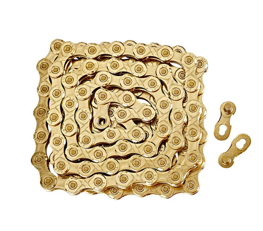 KMC X 12 Speed 126 Link Ti Gold Chain