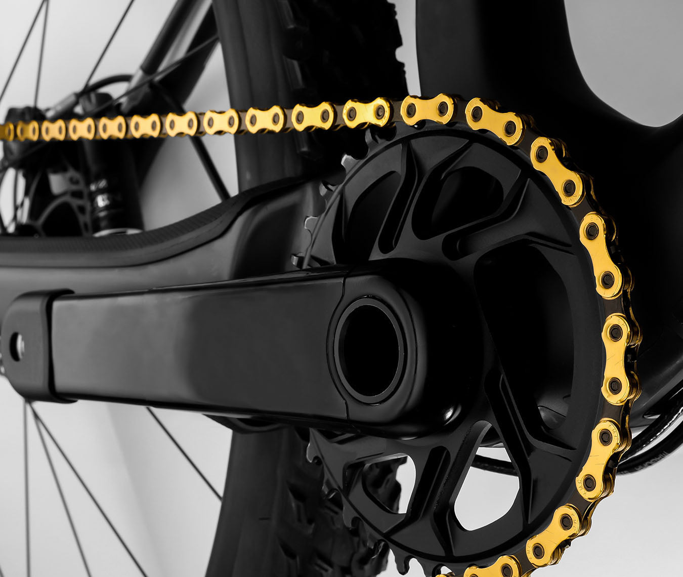 KMC X 12 Speed 126 Link Ti Gold Chain