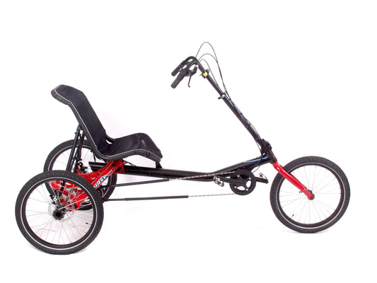 Hase Trigo UP Red Recumbent Trike
