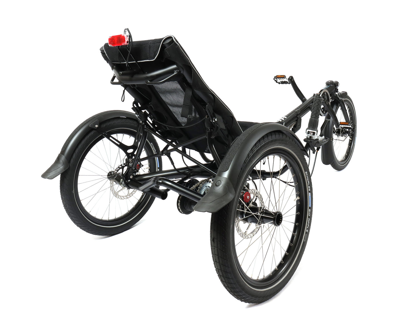 Hase Kettwiesel Allround Nexus Matte Black Recumbent Trike