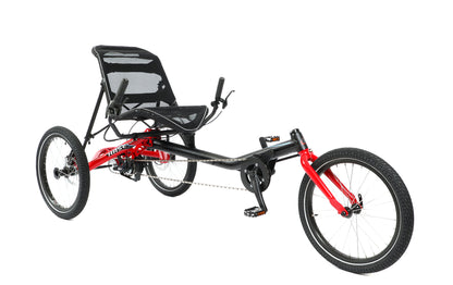 Hase Trigo Nexus USS w/Differential Red Recumbent Trike