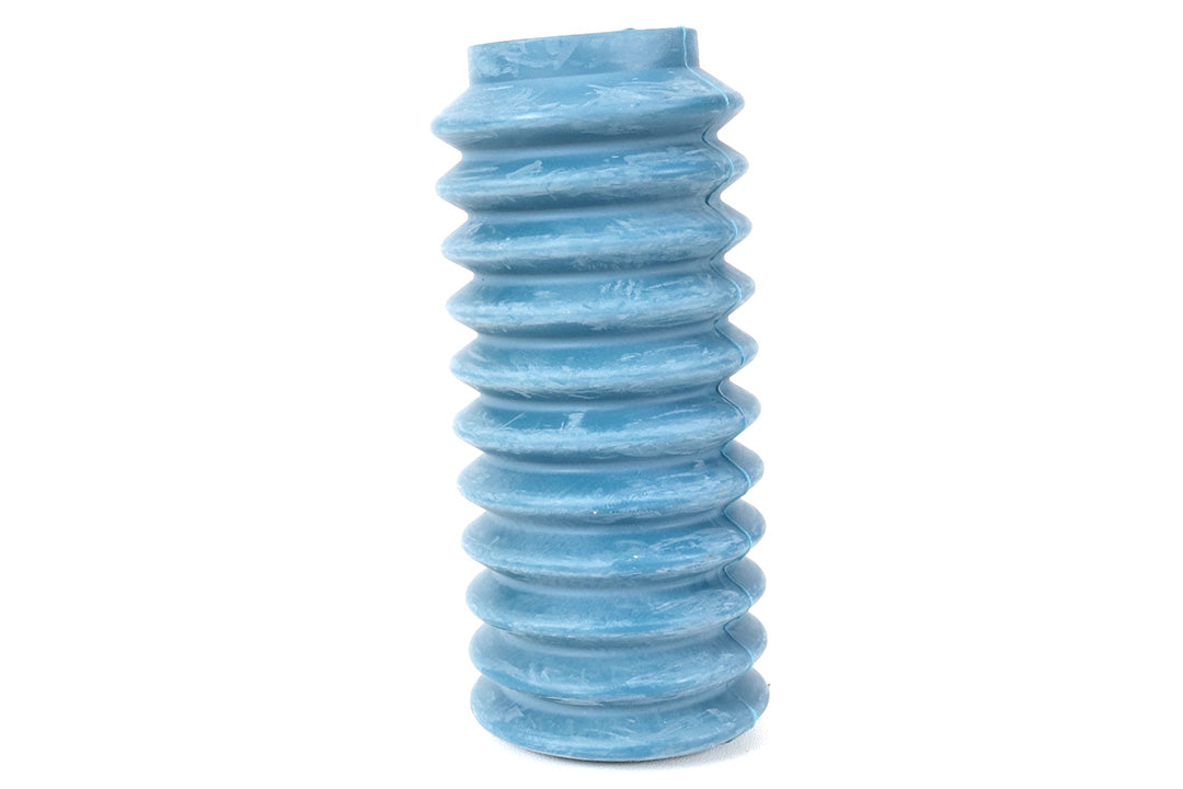 HPV Shock Boot Blue, studio side view