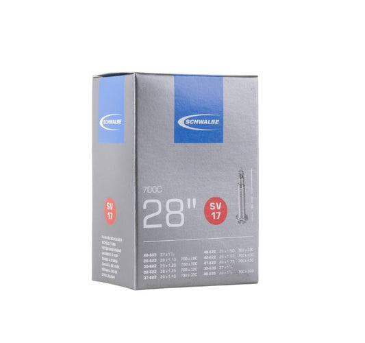 Schwalbe SV17 Presta Valve Tube 700c x 28-45mm (609-622-630-635mm)