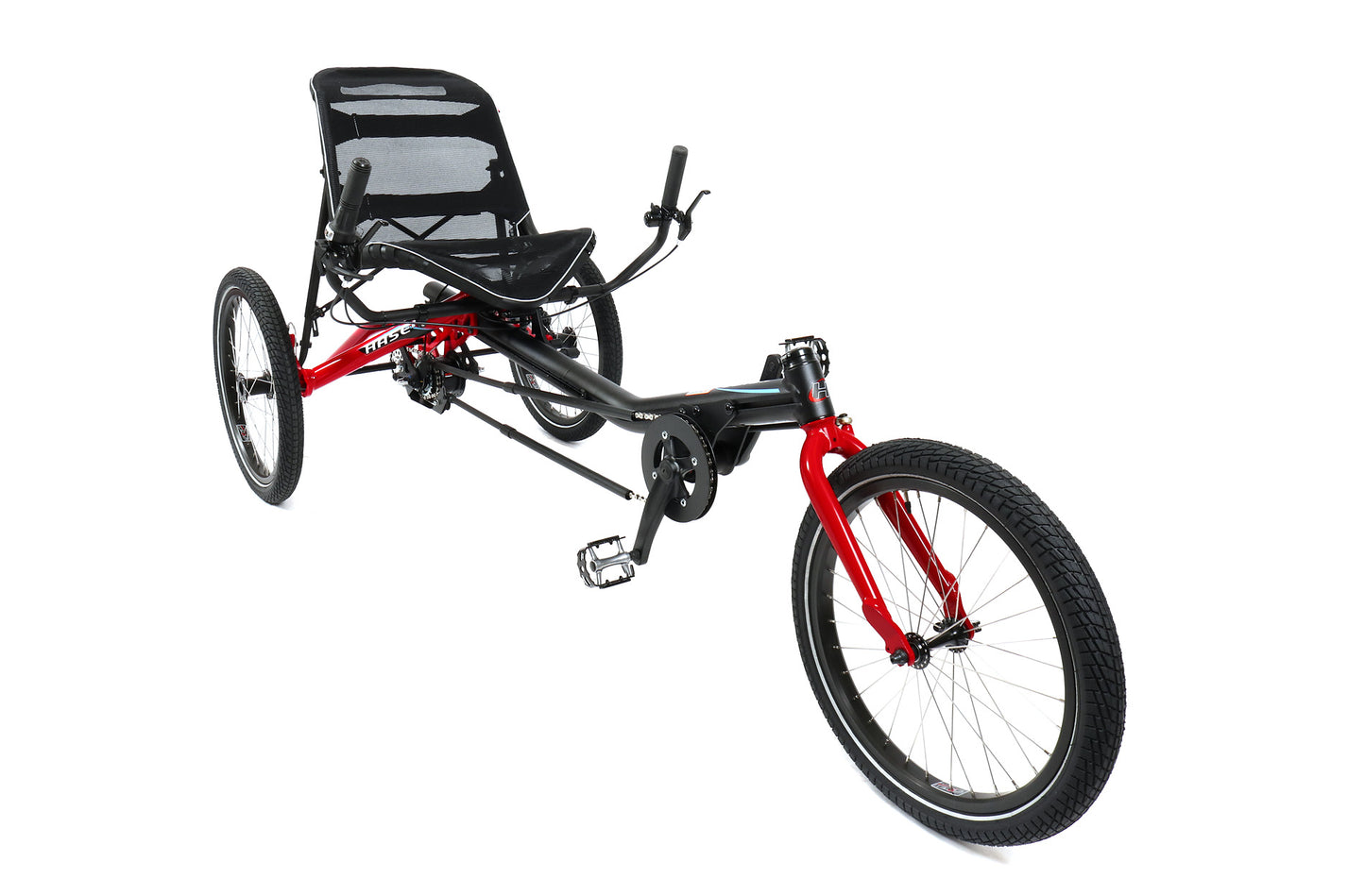 Hase Trigo Nexus USS Red Recumbent Trike