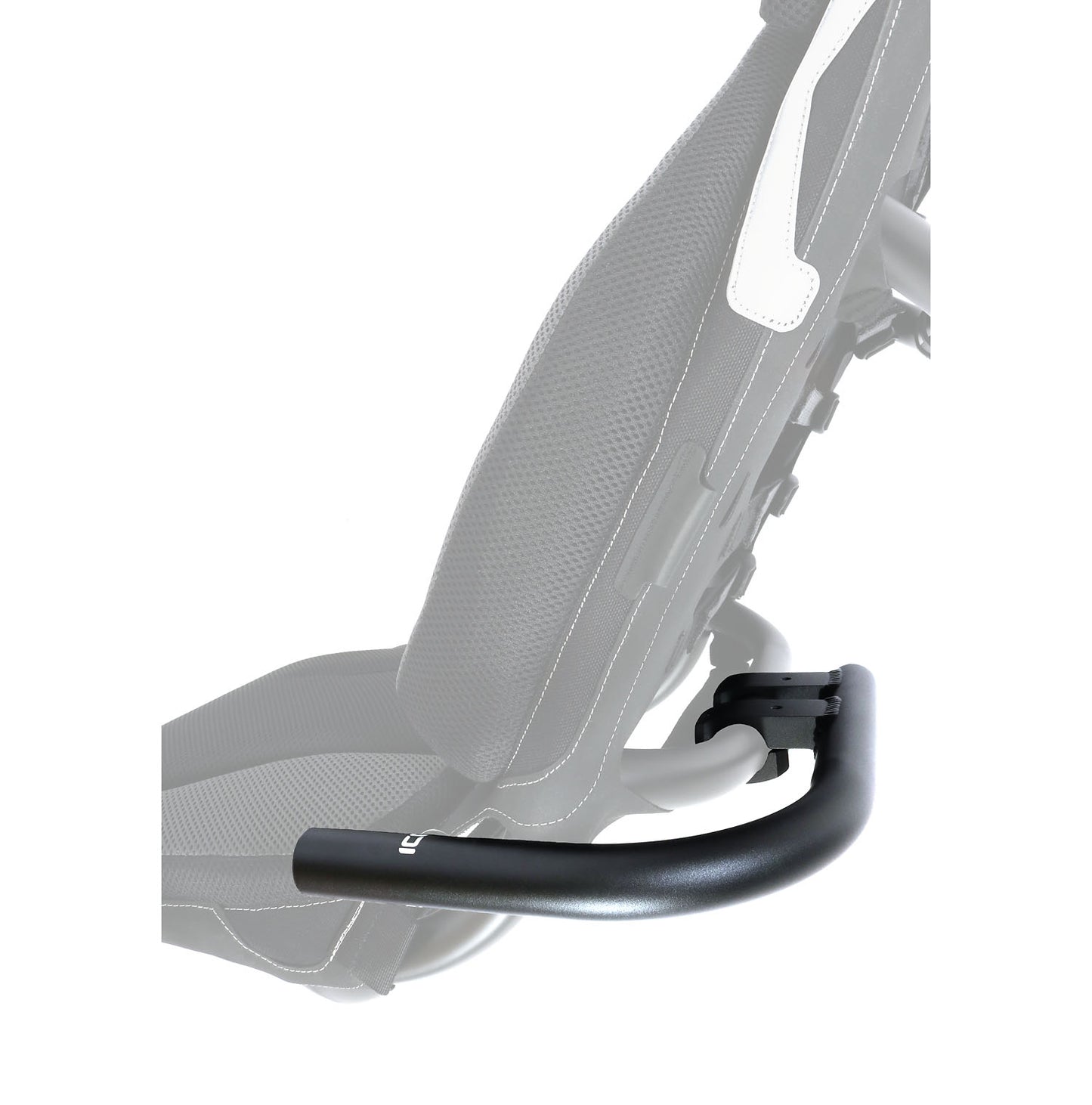 ICE Side Bag Mount mounted on back of ice trike seat