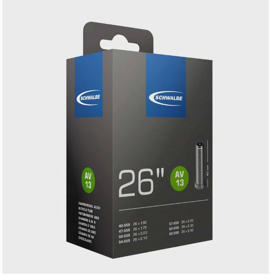 Schwalbe AV13 Schrader Valve Tube 26 x 1.5-2.5 inch (559mm)
