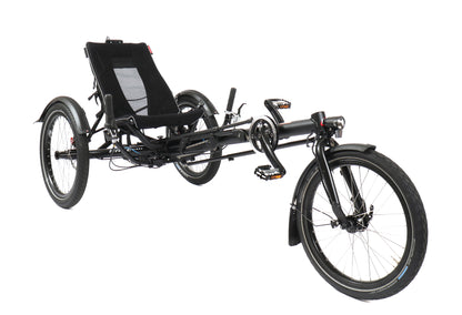 Hase Kettwiesel Allround Nexus Matte Black Recumbent Trike