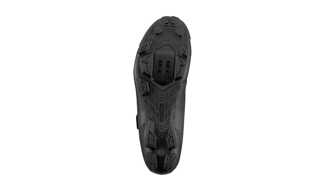 shimano-xc100-bicycle-shoes-black-bottom