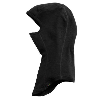 Smartwool Thermal Balaclava in Black against a white background.