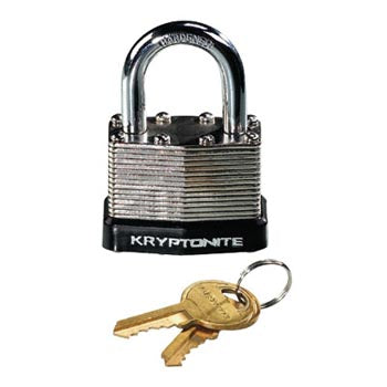 Kryptonite Laminated Steel Padlock With Flat Key