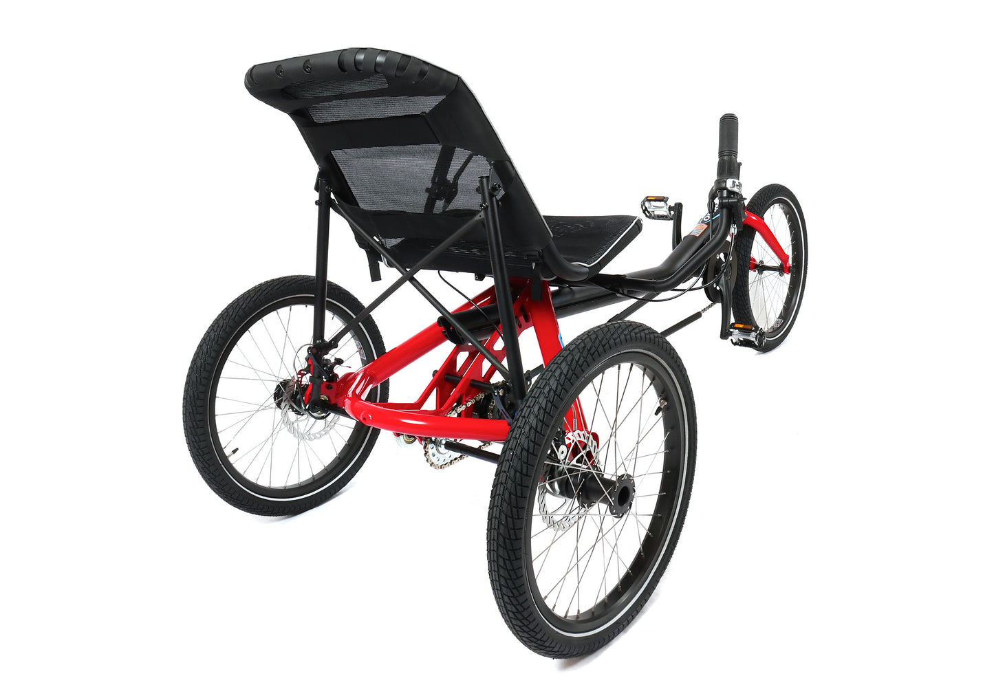Hase Trigo Nexus USS Red Recumbent Trike